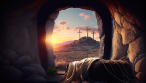 Empty tomb of Jesus Christ