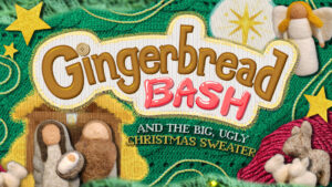 Gingerbread Bash 2025 slide