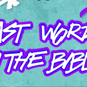 Last Words of the Bible | GO! Worship and Bonus Media Library (powered by Church Visuals)