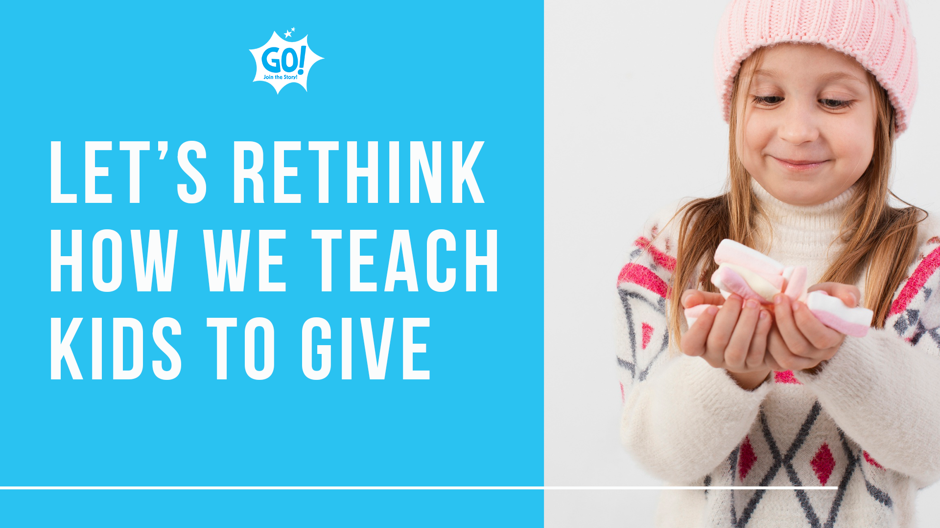 Lets rethink how we teach kids to give
