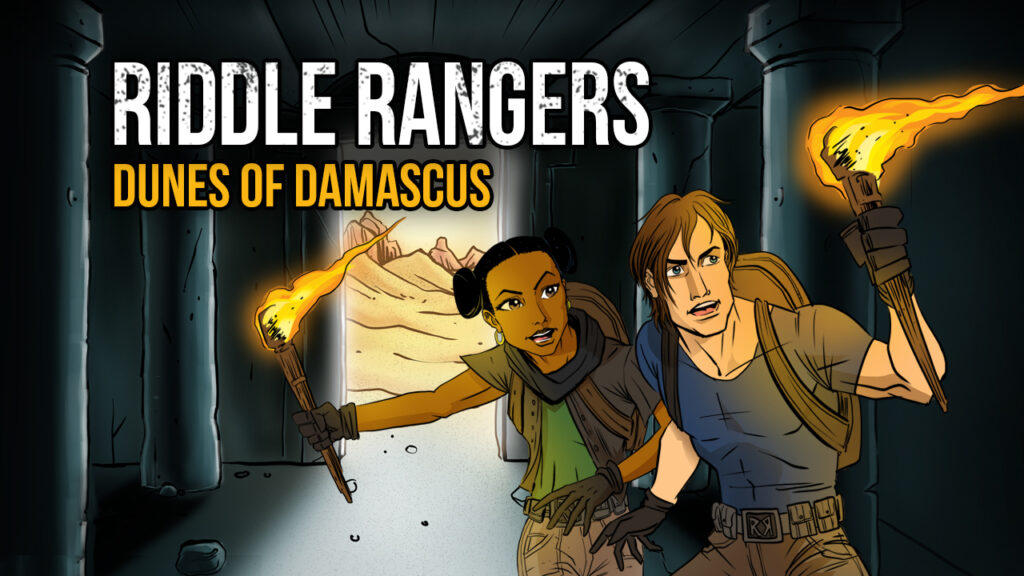 Riddle Rangers Dunes of Damascus graphic