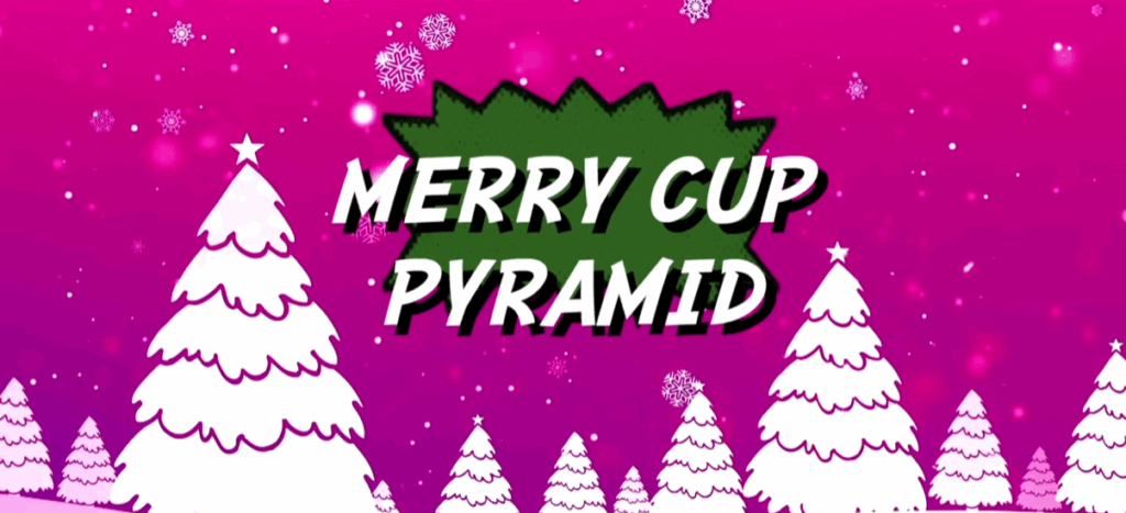 Merry Cup Pyramid graphic