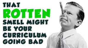 That rotten smell might be your KidMin curriculum going bad