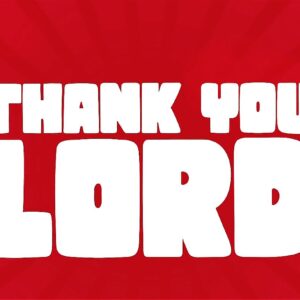 Thank You Lord