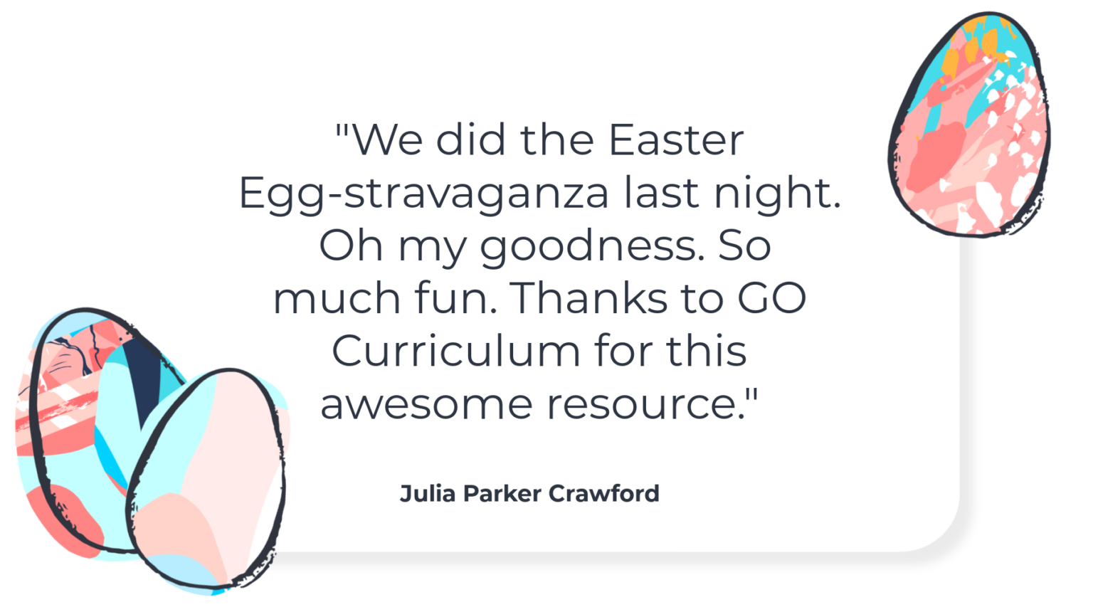 We did the Easter Eggstravaganza last night. Oh my goodness. So much fun. Thanks to GO! Curriculum for this amazing children's ministry resource.