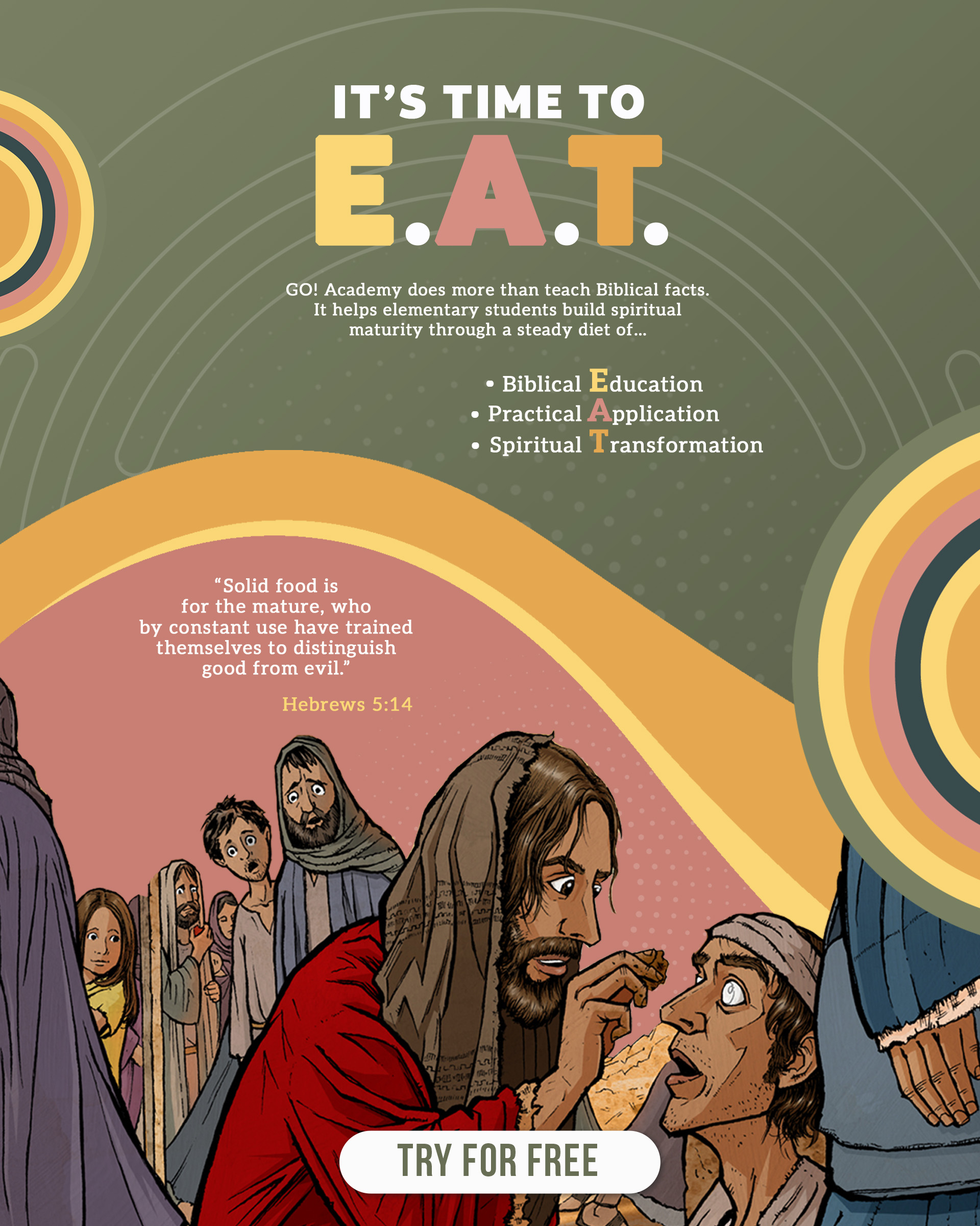 It's Time to E.A.T graphic