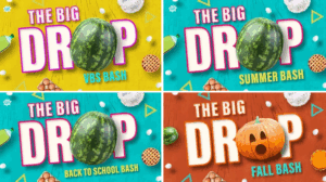 The Big Drop collage