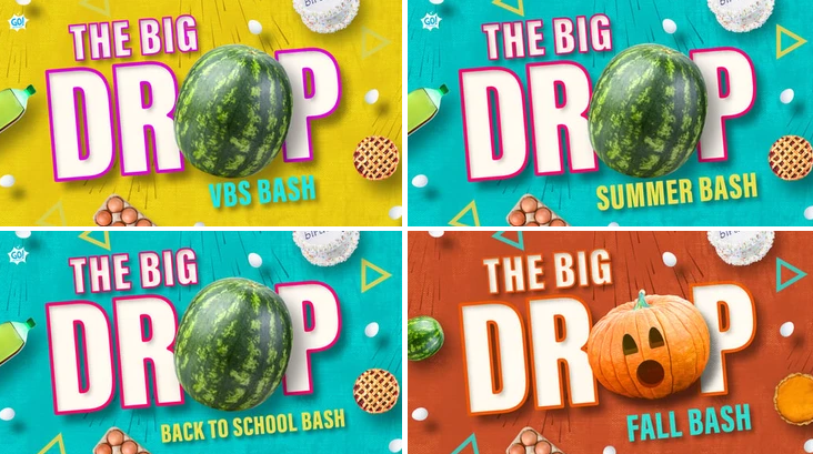 The Big Drop collage