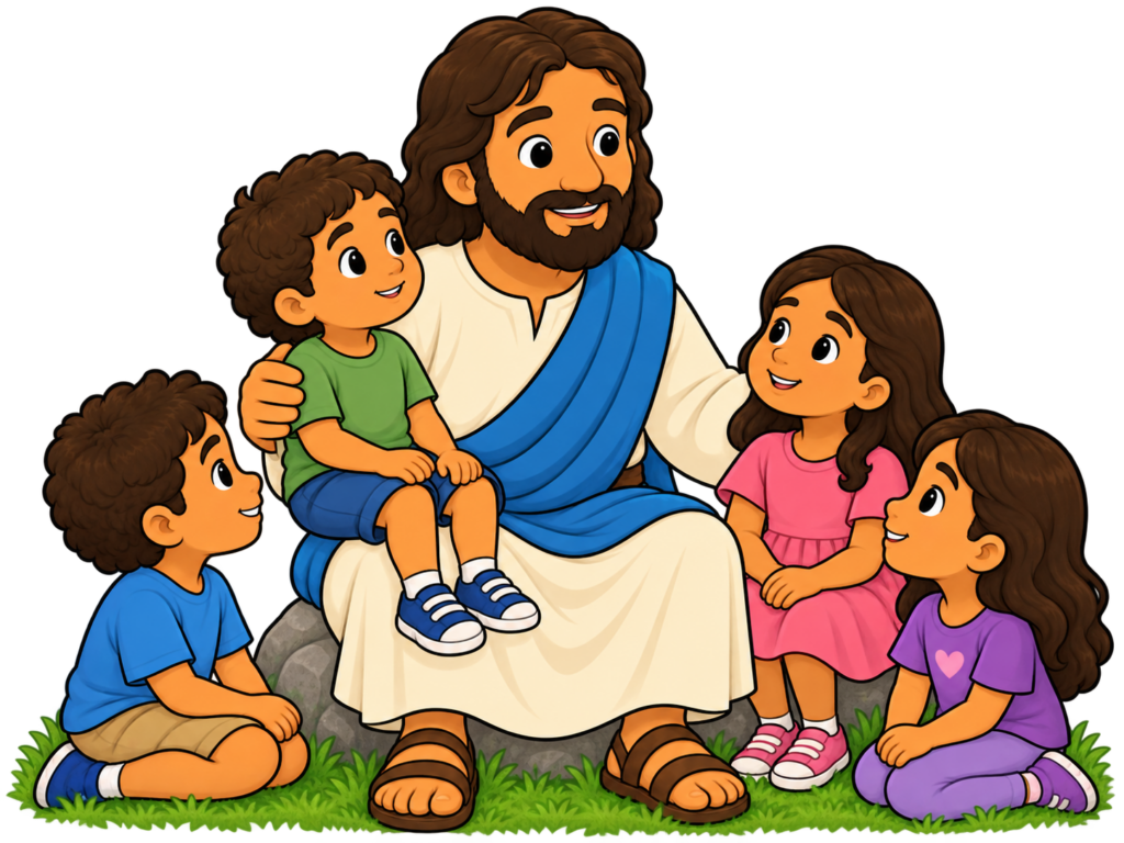 Jesus with children